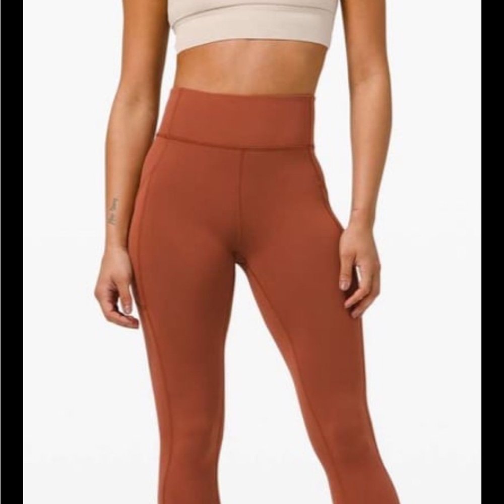 lululemon athletica Cinnamon High-Waisted Leggings